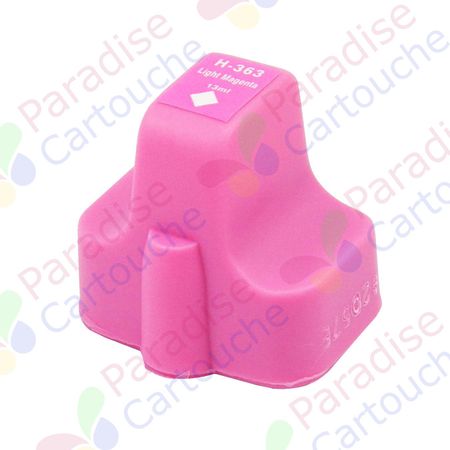 HP 363XL cartouche d'encre compatible magenta clair haute capacité (Paradise Cartouche)