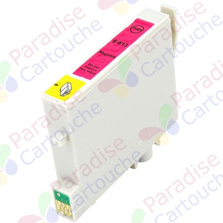 Epson T0613 cartouche d'encre compatible magenta (Paradise Cartouche)