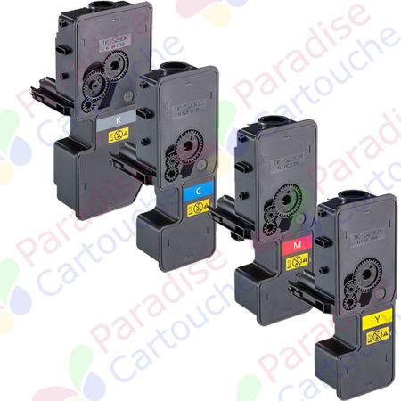 Kyocera TK-5240 ensemble de 4 toner compatibles (Paradise Cartouche)