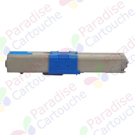 Oki 46508715 toner compatible cyan (Paradise Cartouche)