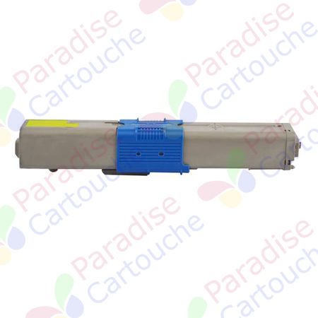 Oki 46508713 toner compatible jaune (Paradise Cartouche)