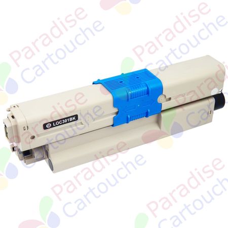 Oki 44973536 (C301 / C321) toner compatible noir (Paradise Cartouche)