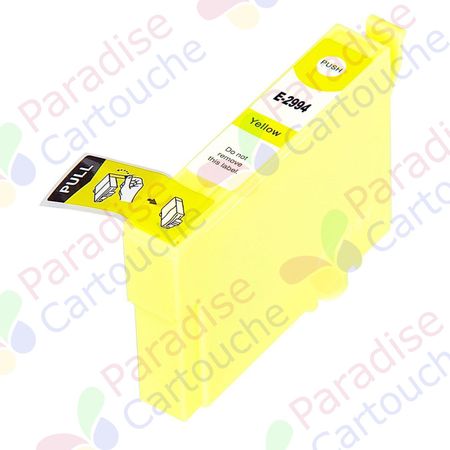 Epson 29XL (T2994) cartouche d'encre compatible jaune haute capacité (Paradise Cartouche)