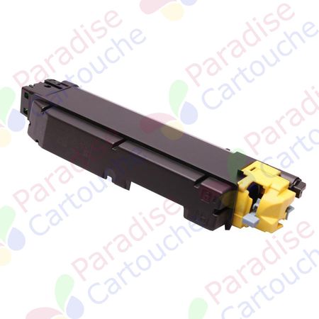 Kyocera TK-5140Y toner compatible jaune (Paradise Cartouche)