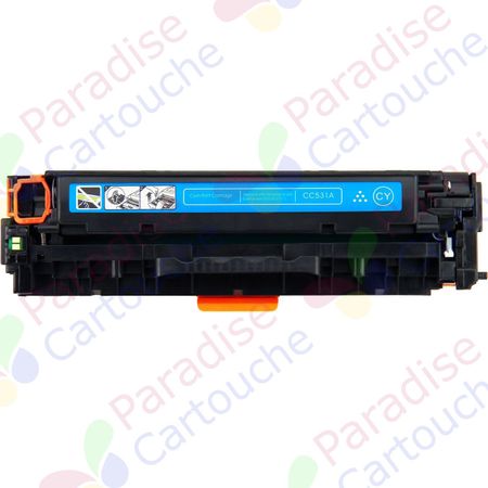 HP 304A (CC531A) toner compatible cyan (Paradise Cartouche)