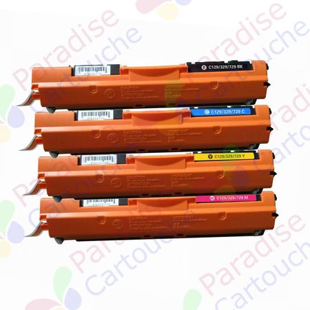 Canon 729 ensemble de 4 toner compatibles (Paradise Cartouche)