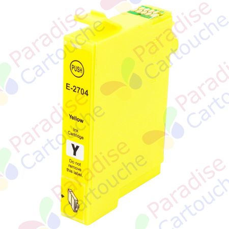 Epson 27XL cartouche d'encre compatible jaune haute capacité (Paradise Cartouche)