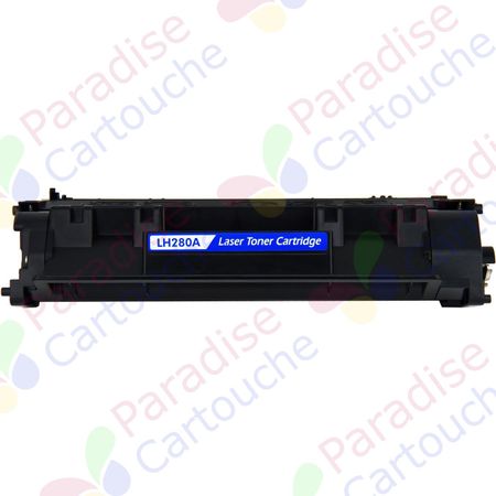 HP 80A (CF280A) toner compatible noir (Paradise Cartouche)