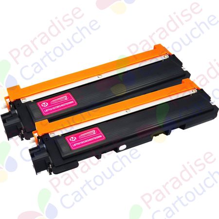 Brother TN230M ensemble de 2 toner compatibles magenta (Paradise Cartouche)