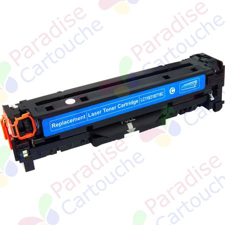 Canon 718 (2661B002AA) toner compatible cyan (Paradise Cartouche)