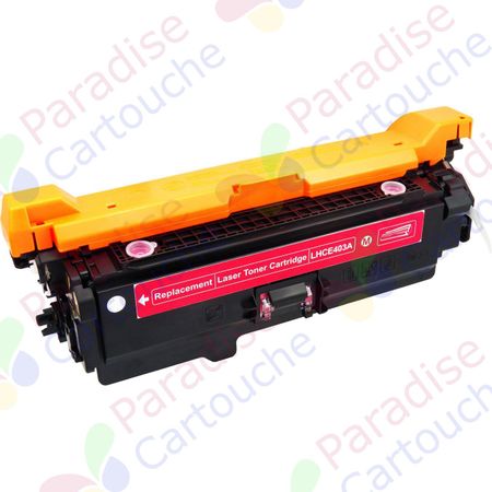 HP 507A (CE403A) toner compatible magenta (Paradise Cartouche)