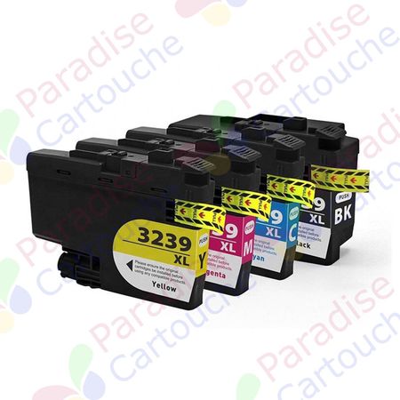 Brother LC3239 ensemble de 4 cartouches d'encre compatibles ultra haute capacité (Paradise Cartouche)