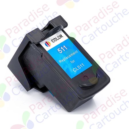 Canon CL-511 cartouche d'encre compatible couleur (Paradise Cartouche)