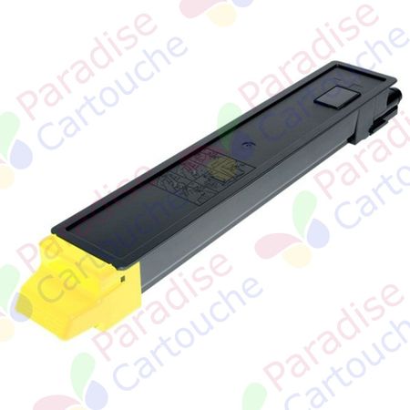 Kyocera TK-520Y toner compatible jaune (Paradise Cartouche)