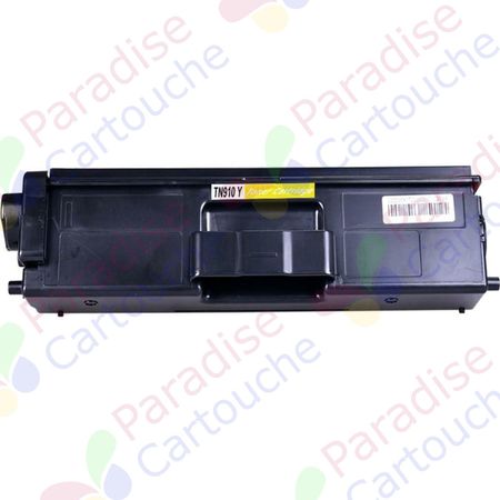 Brother TN910Y toner compatible jaune ultra haute capacité (Paradise Cartouche)