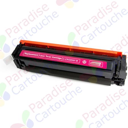 Canon 054H (3026C002) toner compatible magenta haute capacité (Paradise Cartouche)